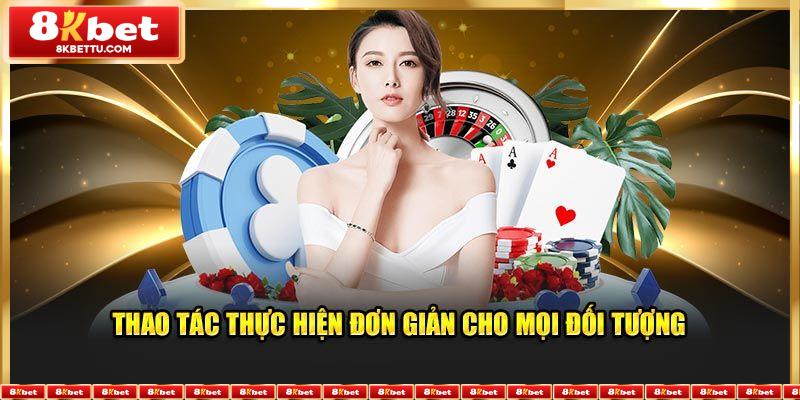Quy trình chi tiết để đăng nhập 8Kbet 