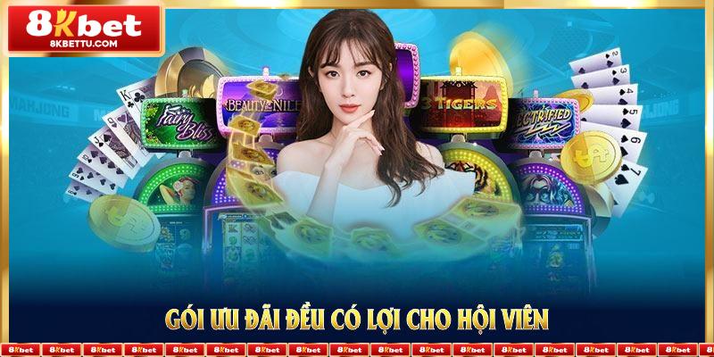 Tham gia mỗi gói ưu đãi đều có lợi cho hội viên